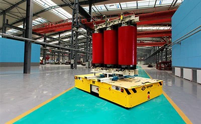 Electric Transfer Carts For Transporting Transformers In The Power Industry Electric Transfer Carts For Transporting Transformers In The Power Industry